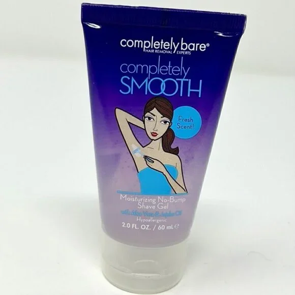 8/$40 COMPLETELY BARE Completely Smooth Moisturizing No-Bump Shave Gel 2oz NEW - Picture 1 of 1